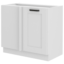 Kuchyňská linka LUNA bb | 285x155 cm | PREMIUM BOX zásuvky | UNI dvířka | bílá mat