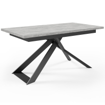 Jídelní set BOND | rozkládací stůl 170x90 cm + 6x židle JAMES | VÝBĚR BAREV a TKANIN