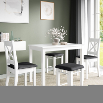 Jídelní set MAX VI | nerozkládací stůl 100x60 cm + 2x židle + 2x stolička | VÝBĚR BAREV a TKANIN