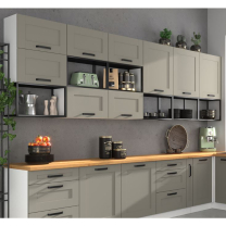 SIENA | závěsná police 60 G-36 ONE LOFT | 60 cm | černá