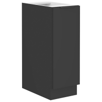 Kuchyňská linka SIENA a | 260 cm | UNI dvířka | PREMIUM BOX | černá