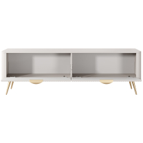 LANTE b | TV stolek F 163 2d | 163,2 cm | béžová/zlatá