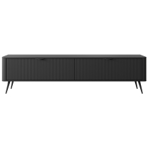LANTE č | TV stolek E 200 2d | 200 cm | černá