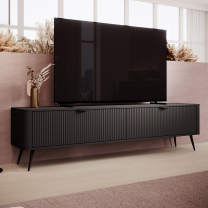LANTE č | TV stolek F 163 2d | 163,2 cm | černá