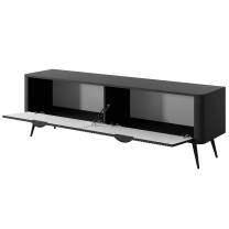 LANTE č | TV stolek F 163 2d | 163,2 cm | černá