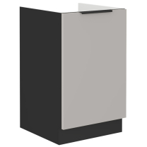 Kuchyňská linka ARONA | 275x300 cm | PREMIUM BOX zásuvky | UNI dvířka | černá/kašmír