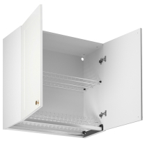 LINEA b | horní skříňka G80C s odkapávačem | 80 cm | bílá mat