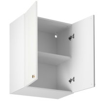 LINEA b | horní skříňka G60 s policí | 60 cm | bílá mat