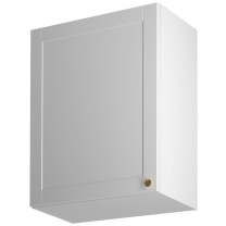 LINEA b | horní skříňka G60 P/L s policí | 60 cm | UNI dvířka | bílá mat