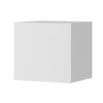 Obývací stěna CALABRINI b | 218 cm + stolek 63,5x63,5 cm | 6 dílů J | bílá lesk