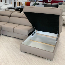 Sedací souprava VENTO U | 167x318x167 | VÝBĚR TKANIN | rozkládací + 2x úložný prostor