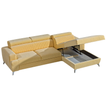 Sedací sestava PRIMO | sedačka 278x180 + křeslo + taburet | rozkládací | VÝBĚR TKANIN a KŮŽÍ