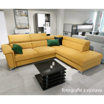 Sedací souprava GARRY 2 | 277x229 cm | rozkládací + úložný prostor | VÝBĚR TKANIN a KŮŽÍ