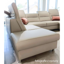 Sedací souprava SCANDO | 241x366x173 | rozkládací + 2x úložný prostor | VÝBĚR TKANIN a KŮŽÍ