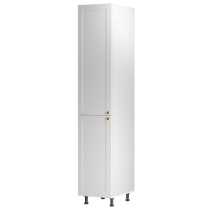 LINEA b | vysoká skříňka D40SP P/L potravinová | 40 cm | UNI | SOKL v CENĚ | bílá mat