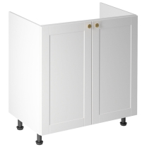LINEA b | dolní skříňka D80Z dřezová | 80 cm | SOKL v CENĚ | bílá mat