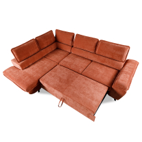 Sedací souprava MONTINA XL NEW | 212x274 cm | LEVÁ | rozkládací + úložný prostor | VÝBĚR TKANIN