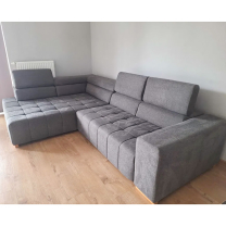 Sedací souprava CHOCO | 201x307 cm | rozkládací + posuvná záda | VÝBĚR TKANIN a NOŽIČEK
