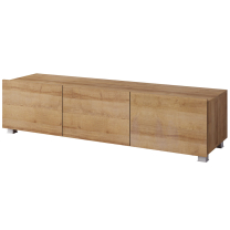 Obývací stěna CALABRINI d | 250 cm | 6 dílů M | dub zlatý