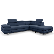 Sedací souprava CONTI NEW | 276x226 cm | PRAVÁ | rozkládací + úložný prostor | VÝBĚR TKANIN