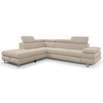 Sedací souprava CONTI NEW | 226x276 cm | LEVÁ | rozkládací + úložný prostor | VÝBĚR TKANIN