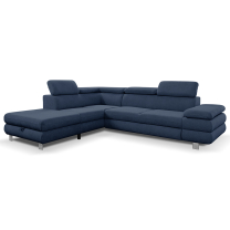 Sedací souprava CONTI NEW | 226x276 cm | LEVÁ | rozkládací + úložný prostor | VÝBĚR TKANIN