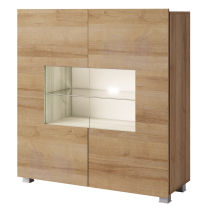 Obývací stěna CALABRINI d | 250 cm | 4 díly A1 | dub zlatý