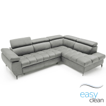 Sedací souprava LUGANO II | 272x202 | rozkládací + úložný pr. | šedá | PRAVÁ | VÝPRODEJ Z PRODEJNY