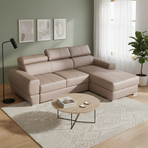 Sedací souprava VENTO | 251x167 | HOVĚZÍ KŮŽE | s úložným pr. a rozkladem | VÝPRODEJ Z PRODEJNY