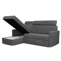 Malá sedací souprava HUGO MINI | 160x217 cm | šedomodrá | univerzální LEVÁ i PRAVÁ