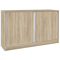 Komoda MINI | 150 cm | sonoma | posuvná dvířka