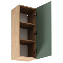 SORENTO pg | horní skříňka G40 policová | 40 cm | UNI provedení | puccini/zelená