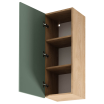 SORENTO pg | horní skříňka G40 policová | 40 cm | UNI provedení | puccini/zelená