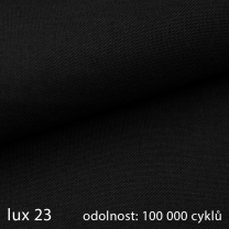 Pohovka ENDURO III | 195 cm | rozkládací + úložný prostor | LUX 23 černá 100 000 cyklů