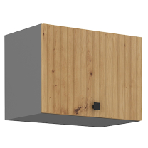 AVARANT sa | horní skříňka 50 GU-36 1F výklopná | 50 cm | 3D povrch | šedá/artisan