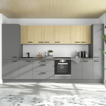 NESSANT se | dolní skříňka 80 ZL 1S dřezová s výsuvem | 80 cm | šedá