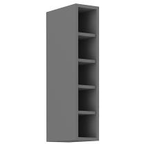 NESSANT sa | horní regál 15 G-72 OTW  s policemi  | 15 cm | UNI provedení | šedá