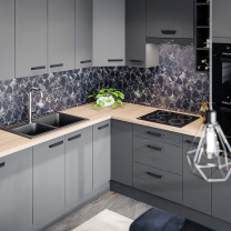 NESSANT se | dvířka na vestavnou myčku ZM 57x44,6 | šedá
