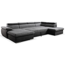 Sedací souprava COOL II | 191x343x220 cm | rozkládací + 2x úložný prostor | LEVÁ | Letto 92