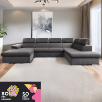 Sedací souprava COOL II | 191x343x220 cm | rozkládací + 2x úložný prostor | LEVÁ | Letto 92