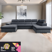 Sedací souprava COOL II | 191x343x220 cm | rozkládací + 2x úložný prostor | LEVÁ | Letto 97