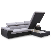 Sedací souprava COOL | 281x191 cm | rozkládací + úložný pr. | PRAVÁ | LETTO 92