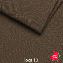 Rohový jídelní set | rohová lavice + stůl + 2x taburet | olše | hnědá látka s EASY CLEAN úpravou