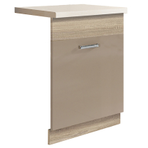PREMIO sc | dvířka na vestavnou myčku PRE-zm60 | 60x71,6 cm | sonoma/capuccino lesk