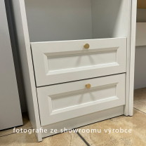 Zrcadlo s LED osvětlením REL LS | 89,8 cm | bílá | lamino o síle 18 mm