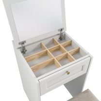 Toaletka REL TS | 50,2 cm | bílá | lamino o síle 18 mm + ozdobné MDF lišty 18 mm