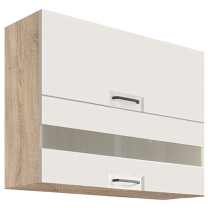 FAVORIT w | horní skříňka FW-42G výklopná | 90 cm | bílá lesk | VÝBĚR KORPUSU a KOVÁNÍ