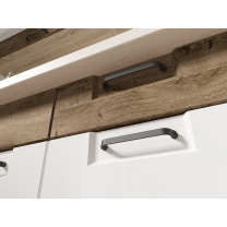 FAVORIT r | horní skříňka FR-48G výklopná | 80 cm | ribbeck/bílá lesk | VÝBĚR KORPUSU a KOVÁNÍ