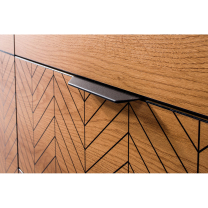 FONTI | TV stolek F-6 + kovové nohy 12 cm | 157,8 cm | dub karamel