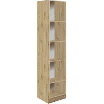 SMART s | vysoká skříňka SM-19D potravinová | 40 cm | VÝBĚR KORPUSU | UNI dvířka | šedá mat